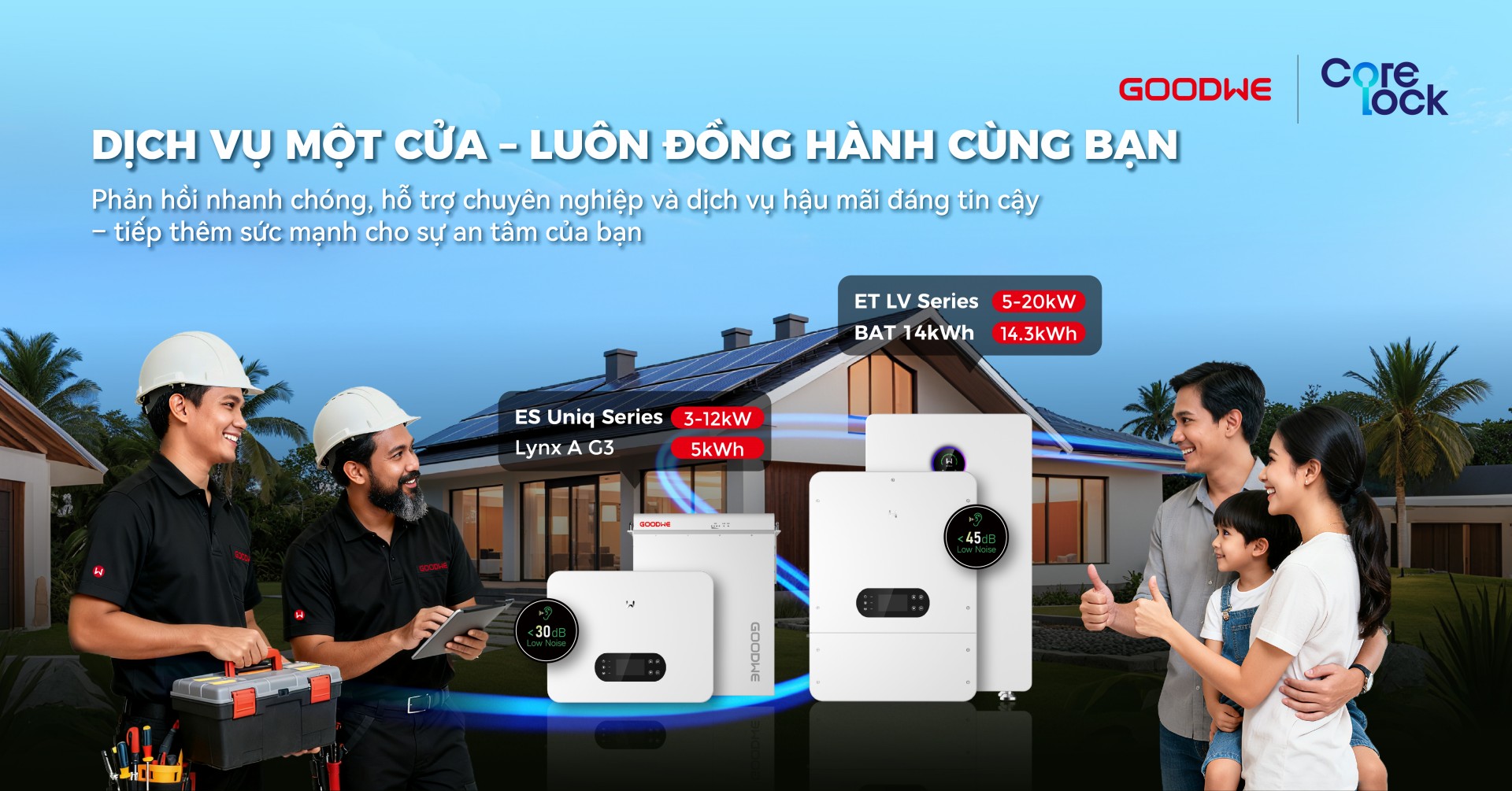 Một Hệ Thống, Một Nhà Cung Cấp: GoodWe Giới Thiệu CoreLock ESS Tại Đông Nam Á